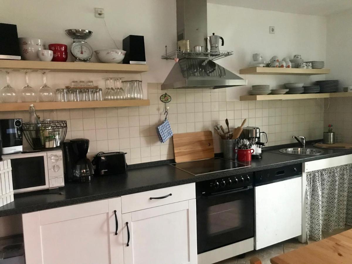 Ferienwohnung Alter Bauernhof Dresden Exteriör bild